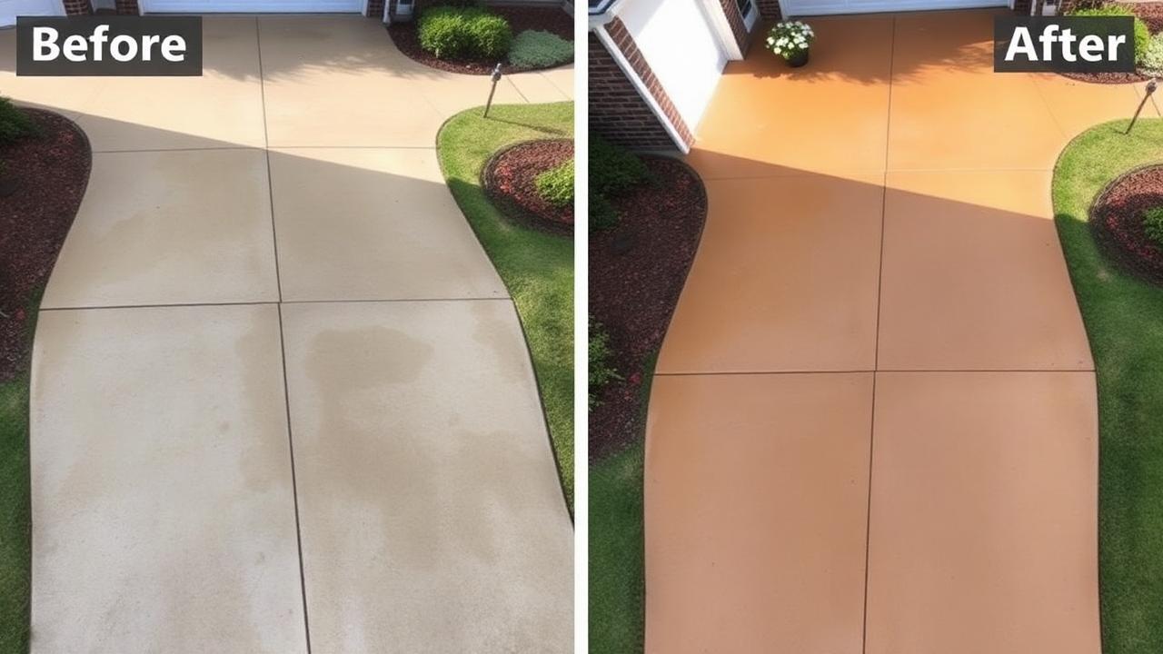 Concrete Driveway Restoration
