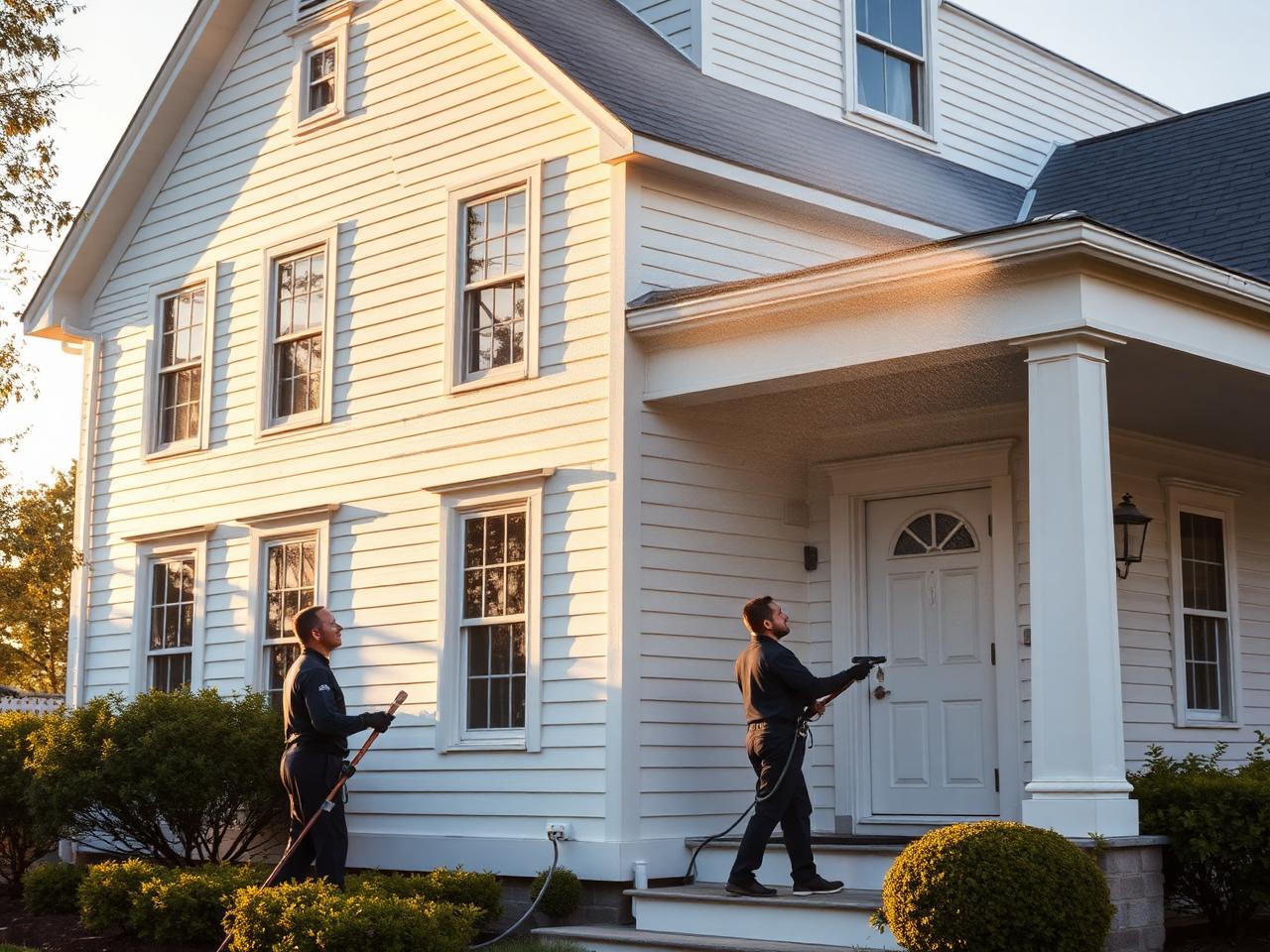Full Exterior House Soft Wash