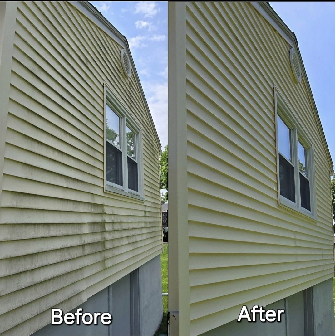 Soft Wash — Before & After